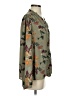 Well Worn 100% Polyester Floral Green Long Sleeve Blouse Size S - photo 4
