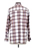 Jachs Girlfriend Plaid Brown Long Sleeve Button-Down Shirt Size S - photo 2