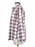 Jachs Girlfriend Plaid Brown Long Sleeve Button-Down Shirt Size S - photo 5