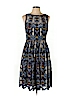 Maeve Print Dark Blue Casual Dress Size 10 - 76% off | thredUP