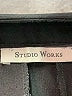 Studio Works Solid Black Dress Pants Size 6 - photo 7
