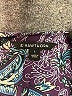 41Hawthorn 100% Polyester Paisley Purple 3/4 Sleeve Blouse Size L - photo 7