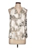 Braeve Ivory Sleeveless Blouse Size L - photo 1