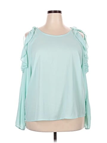 Attention Long Sleeve Blouse (view 1)