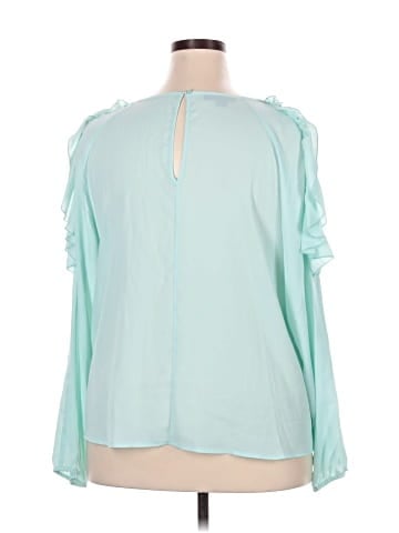 Attention Long Sleeve Blouse (view 2)