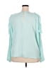 Attention Teal Long Sleeve Blouse Size XXL - photo 2