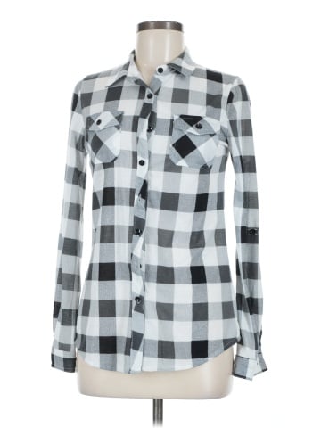 Win Win Long Sleeve Button-Down Shirt (view 1)