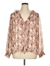 Wilfred Tan 3/4 Sleeve Blouse Size XL - photo 1
