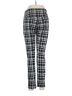 Slim-Sation by Multiples Plaid Black Casual Pants Size M - photo 2