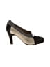 Anyi Lu Color Block Black Heels Size EU 38 1/2 - photo 1