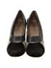 Anyi Lu Color Block Black Heels Size EU 38 1/2 - photo 2