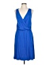 Old Navy Solid Blue Casual Dress Size L - photo 1