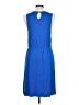 Old Navy Solid Blue Casual Dress Size L - photo 2