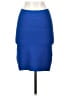BCBGMAXAZRIA Solid Blue Formal Skirt Size S - photo 2