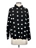 Zara Polka Dots Black Long Sleeve Blouse Size S - photo 1