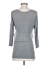 a:glow Gray 3/4 Sleeve Top Size S - photo 2