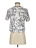 Forever 21 Silver Short Sleeve Blouse Size S - photo 1
