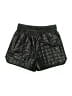 Derek Lam 10 Crosby 100% Polyurethane Metallic Black Athletic Shorts Size 0 - photo 2