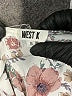 Weston 100% Polyester Floral White 3/4 Sleeve Blouse Size S - photo 7