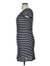 Max Studio Polka Dots Blue Casual Dress Size XL - photo 5