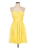 J.Crew 100% Polyester Yellow Cocktail Dress Size 10 - photo 1