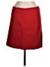 Ann Taylor Solid Red Wool Skirt Size 6 - photo 2