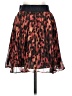DKNY 100% Polyester Animal Print Red Casual Skirt Size XS - photo 2