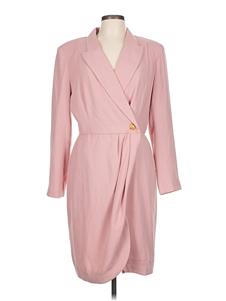 Pre-owned Liz Claiborne Coat In Pink