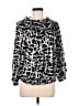 Gracia 100% Polyester Black Long Sleeve Blouse Size L - photo 1