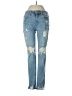 Assorted Brands Hearts Blue Jeans Size 0 - photo 1