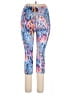 Unbranded 100% Polyester Print Blue Purple Yoga Pants Size XL - photo 2