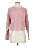 American Eagle Outfitters Tweed Pink Pullover Sweater Size S - photo 1