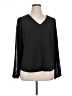 Shein Curve Black Long Sleeve Blouse Size 14 Plus (1) - photo 1
