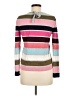 Talbots Stripes Pink Pullover Sweater Size M - photo 2
