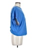 Shein 100% Polyester Blue Short Sleeve T-Shirt Size 4 - photo 4