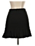Pull&Bear Solid Black Casual Skirt Size XS - photo 2
