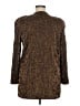Carmen Marc Valvo Brown Coat Size 14 - photo 2