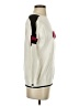 AVARA Graphic Ivory Pullover Sweater Size S - photo 4