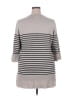Roz & Ali Gray Pullover Sweater Size 2X - photo 2
