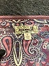 One World Paisley Burgundy Long Sleeve Blouse Size S - photo 7