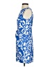 Unbranded Paisley Blue Cocktail Dress Size S - photo 5