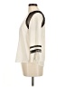 J.Crew 100% Silk Ivory 3/4 Sleeve Silk Top Size 8 - photo 5