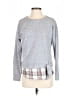 IZOD Plaid Gray Pullover Sweater Size S - photo 1