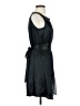 BCBGMAXAZRIA 100% Silk Solid Black Cocktail Dress Size 2 - photo 4