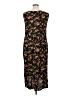 Assorted Brands 100% Rayon Floral Black Casual Dress Size 1X - photo 2