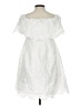 Shein 100% Polyester White Cocktail Dress Size L - photo 2
