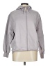 Knitted & Knotted Solid Gray Track Jacket Size L (estimated) - photo 1