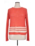 Forever 21 Plus Stripes Orange Pullover Sweater Size 1X - photo 1