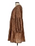 Unbranded Animal Print Brown Casual Dress Size L (estimated) - photo 5