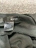 Aqua Solid Black Casual Dress Size M - photo 7